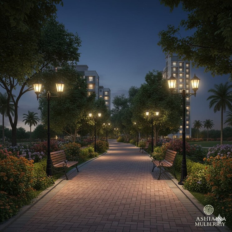 Garden, ashiana-mulberry 3 Bedroom 2281 Sq.Ft. Apartment In Sohna Sector 2 Gurgaon 9395700