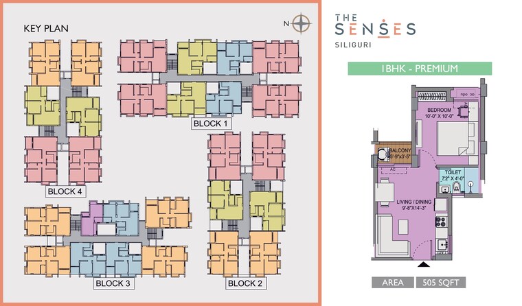 Floor Plan, dagapur 2 Bedroom 898 Sq.Ft. Apartment In Dagapur Siliguri 9395714