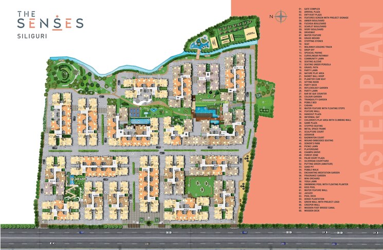 Master Plan, dagapur 2 Bedroom 898 Sq.Ft. Apartment In Dagapur Siliguri 9395714