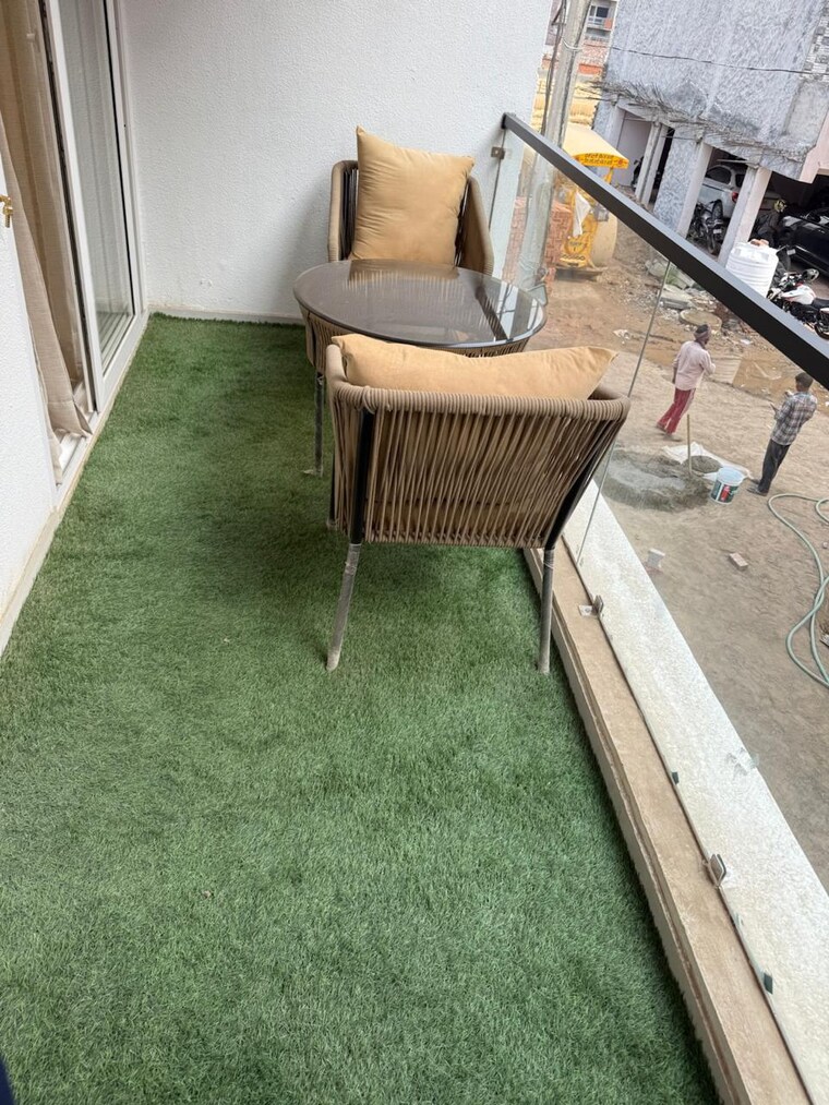 Balcony, ramgarh bhudda 3 Bedroom 1179 Sq.Ft. Apartment In Ramgarh Bhudda Zirakpur 9396243