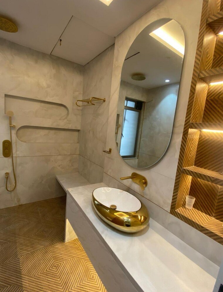 Bathroom, indiabulls-sky-forest 3 Bedroom 1921 Sq.Ft. Apartment In Lower Parel Mumbai 9396247