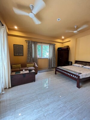 Living Room in 3 BHK Builder Floor at Ameya Sapphire 57, Sector 57 – for Rent