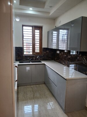 Kitchen in 3 BHK Builder Floor at BPTP District, Sector 81 – for Sale