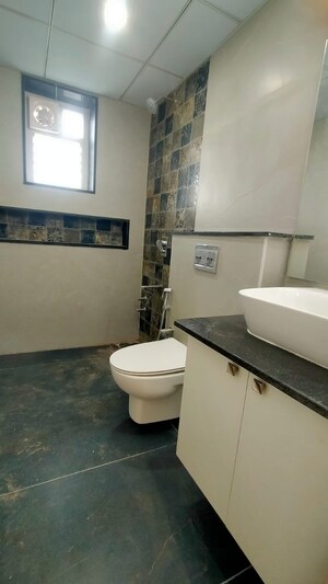 Bathroom in 3 BHK Apartment at Mittal Palms, Jakkuru – for Rent