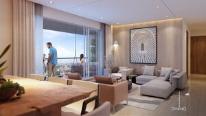 Bedroom in 4 BHK Apartment at Matigara – for Sale