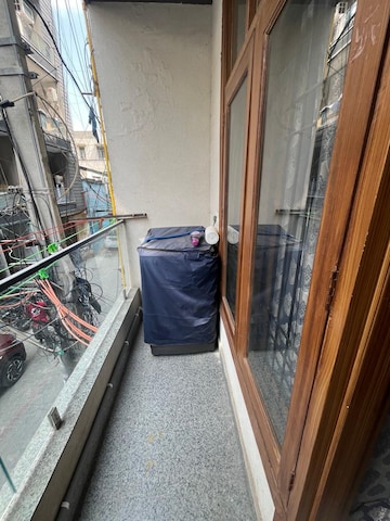 Balcony in 2 BHK Apartment at Freedom Fighters Enclave – for Rent