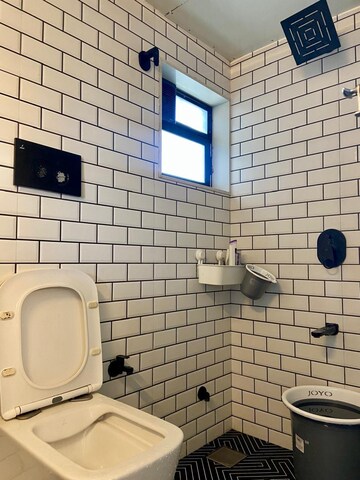 Bathroom in 1 BHK Apartment at Mhada Bharat Mill, Lower Parel – for Rent