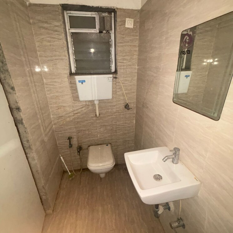Bathroom, rosa-elite 1 Bedroom 434 Sq.Ft. Apartment In Bhayandarpada Thane 9396777