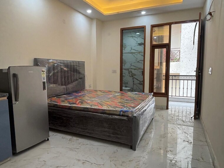 Bedroom, paryavaran complex 1 RK 250 Sq.Ft. Apartment In Paryavaran Complex Delhi 9396867