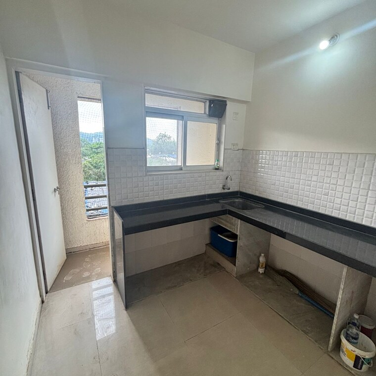 Kitchen, rosa-elite 1 Bedroom 434 Sq.Ft. Apartment In Bhayandarpada Thane 9396878