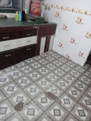 Kitchen in 1 RK Apartment at Kalyan West – for Rent