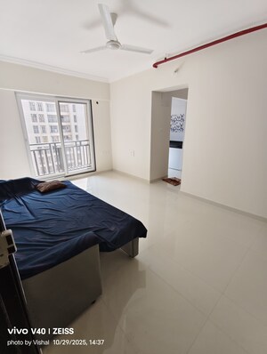 Bedroom in 1 BHK Apartment at Raunak Bliss, Ghodbunder Road – for Rent