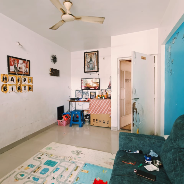 Living Room, shri-lakshmi-vandan 2 Bedroom 870 Sq.Ft. Apartment In Dhayari Pune 9396889