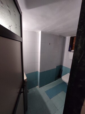 Attached Bathroom in 1 BHK Apartment at Puraniks Kanchanpushp Complex, Kavesar – for Rent