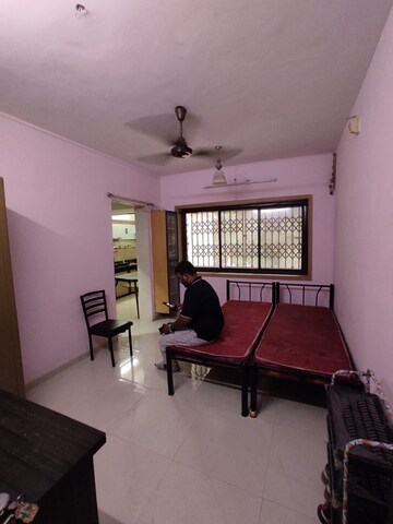Living Room in 1 BHK Apartment at Puraniks Kanchanpushp Complex, Kavesar – for Rent
