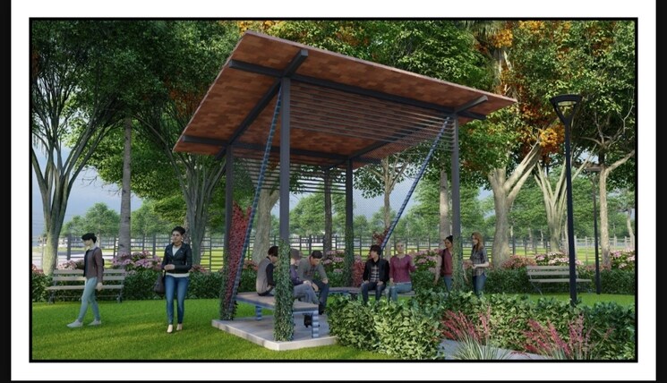 Garden, riyasat-vatika-residency  111 Sq.Yd. Plot In Sanganer Jaipur 9396985