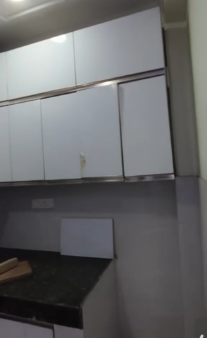 Kitchen in 2 BHK Apartment at JKG Palm Resort, Raj Nagar Extension – for Rent