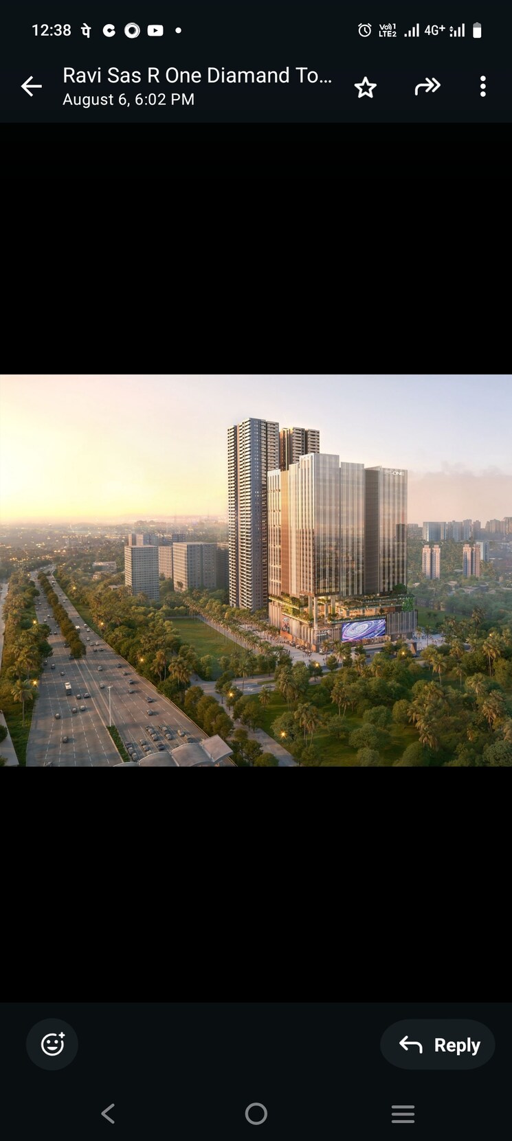 Exterior View, financial district Commercial Office Space 1000 Sq.Ft. In Financial District Hyderabad 9397296