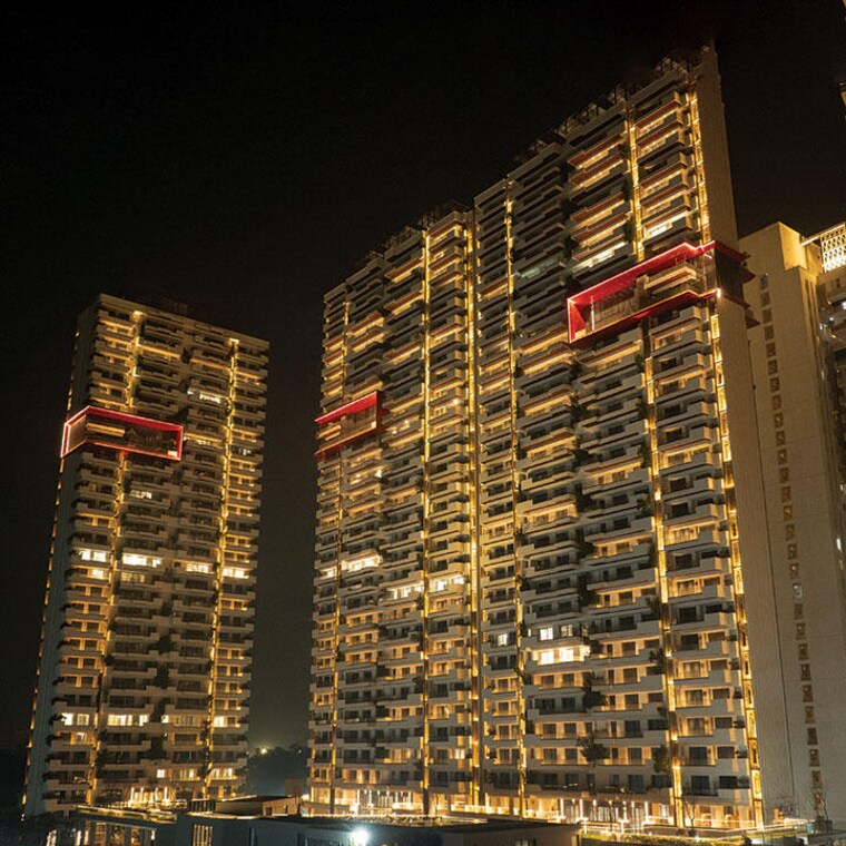 Exterior View, aba-county-107 4 Bedroom 4482 Sq.Ft. Apartment In Sector 107 Noida 9397413