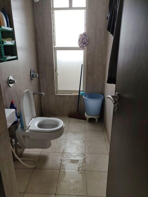 Bathroom in 3 BHK Apartment at Global Precioso Apartment, Kharadi – for Rent