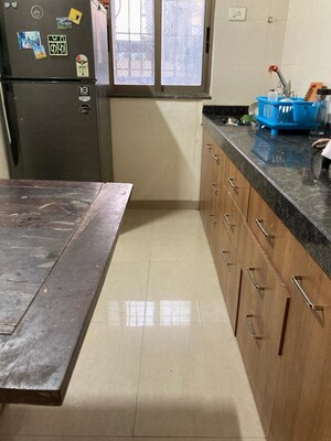 Kitchen in 2 BHK Apartment at Neelkanth Palms Phase 2, Thane West – for Rent