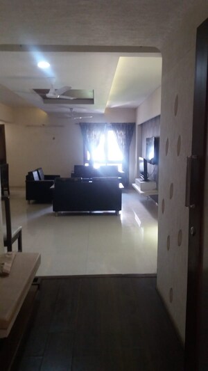 Living Room in 3 BHK Apartment at Bodakdev – for Rent