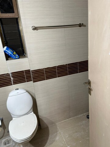 Bathroom in 2 BHK Apartment at Ivory Towers CHS LTD, Bhakti Park – for Rent