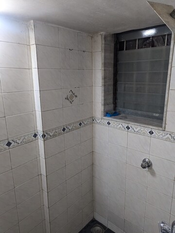 Bathroom in 1 BHK Apartment at Comet Apartment, Bhakti Park – for Rent