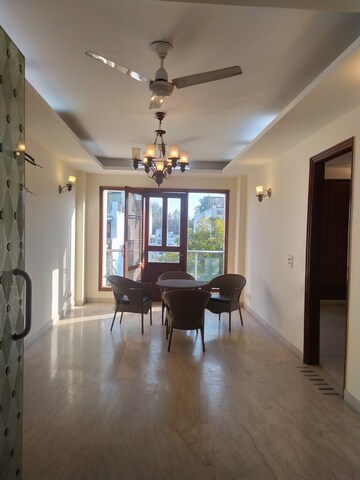 Living Room in 4 BHK Builder Floor at Greater Kailash I – for Rent