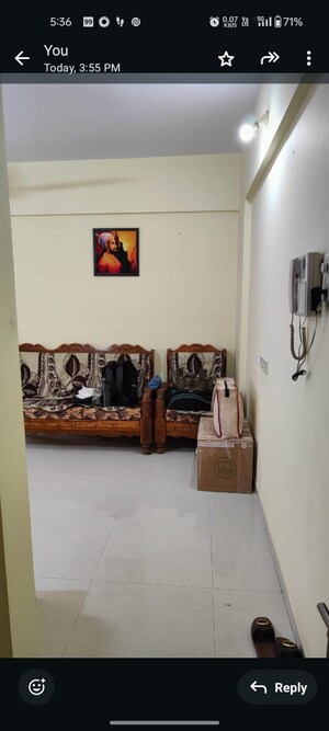 Living Room in 2 BHK Apartment at Runwal Savoir Faire, Baner – for Rent