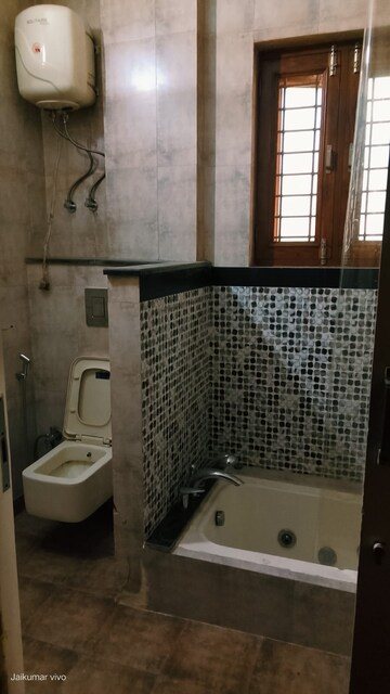 Bathroom in 3 BHK Apartment at Vasant Kunj – for Sale