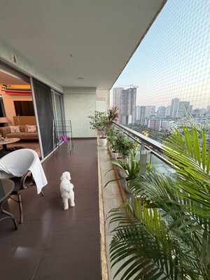 Balcony in 4 BHK Apartment at Imperial Heights Goregaon West, Goregaon West – for Rent