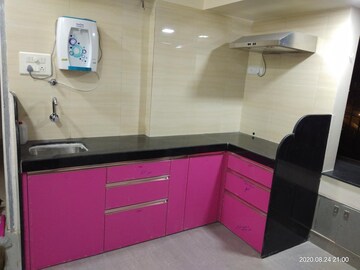 Kitchen in 1 BHK Apartment at Ajmera Odyessey Apartment, Bhakti Park – for Rent