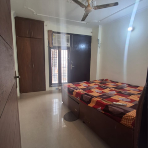 Bedroom in 1 BHK Builder Floor at Saket – for Rent