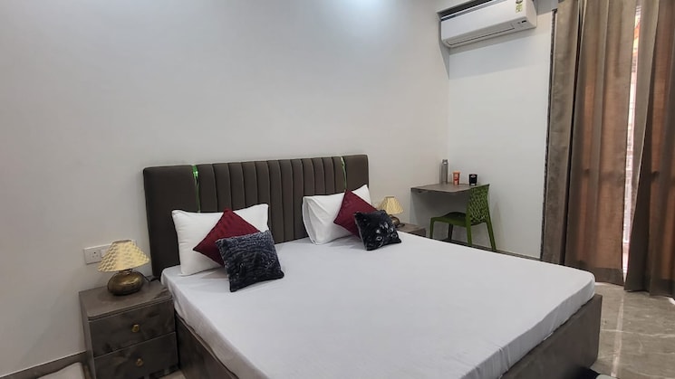 Bedroom, sector 31 Studio 653 Sq.Ft. Builder Floor In Sector 31 Gurgaon 9397633