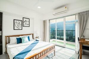 Bedroom in 3 BHK Apartment at Viola Alba, Powai – for Sale