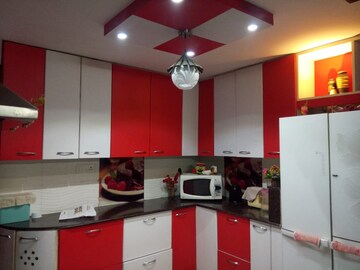 Kitchen in 2 BHK Builder Floor at Rajendra Nagar Sector 3 – for Rent