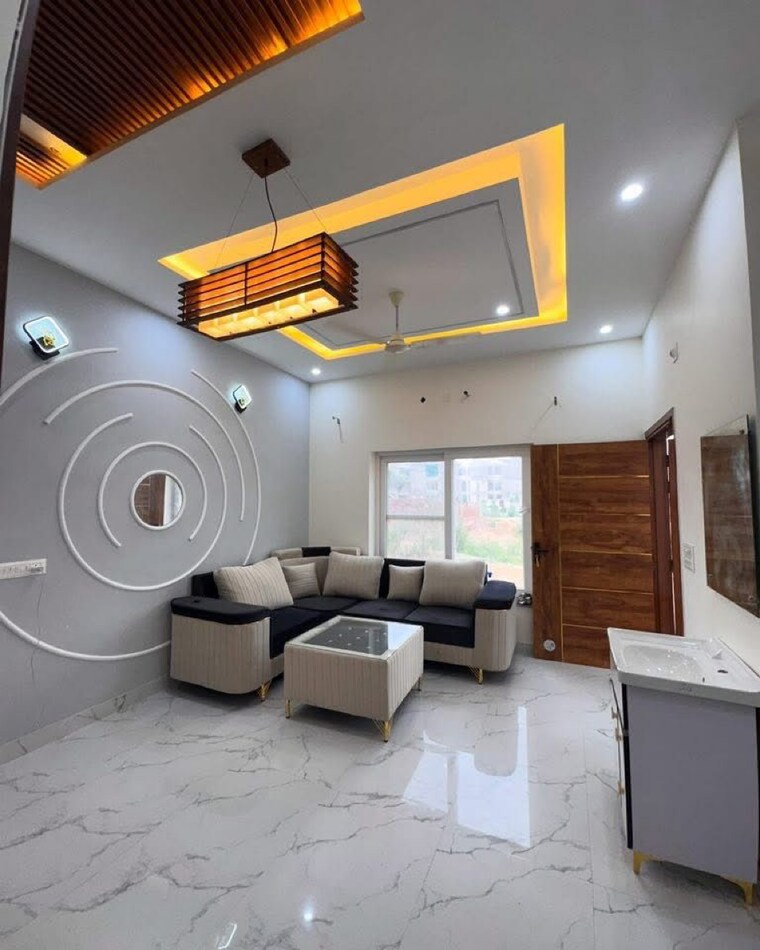 Living Room, kharar kurali highway 3 Bedroom 100 Sq.Yd. Independent House In KharaR Kurali Highway Mohali 9397696