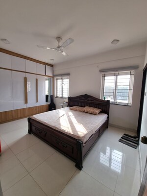 Bedroom in 4 BHK Villa at Adarsh Palm Acres, Huttanahalli – for Rent