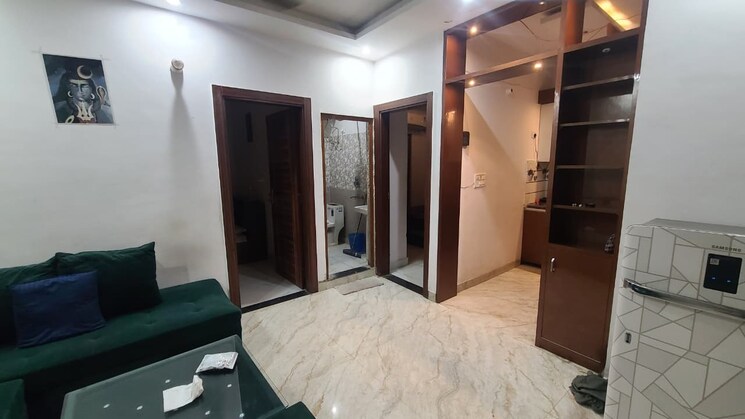 Bedroom, dwarka mor 2 Bedroom 650 Sq.Ft. Builder Floor In Dwarka Mor Delhi 9397776
