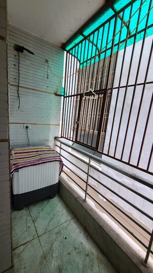 Balcony in 2 BHK Builder Floor at Dwarka Mor – for Rent