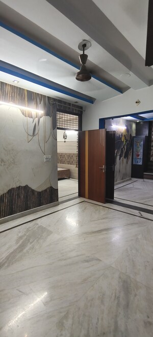 Balcony in 3 BHK Builder Floor at Dwarka Mor – for Rent