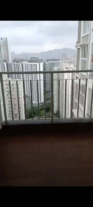 Balcony in 2 BHK Apartment at Lodha Amara Tower 24 And 25, Kolshet Road – for Sale