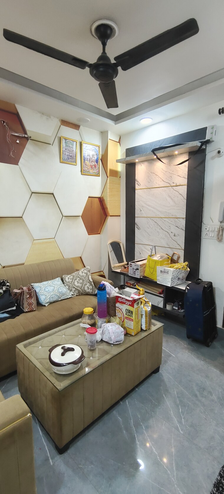 Master Bedroom, dwarka mor 1 Bedroom 400 Sq.Ft. Builder Floor In Dwarka Mor Delhi 9397783