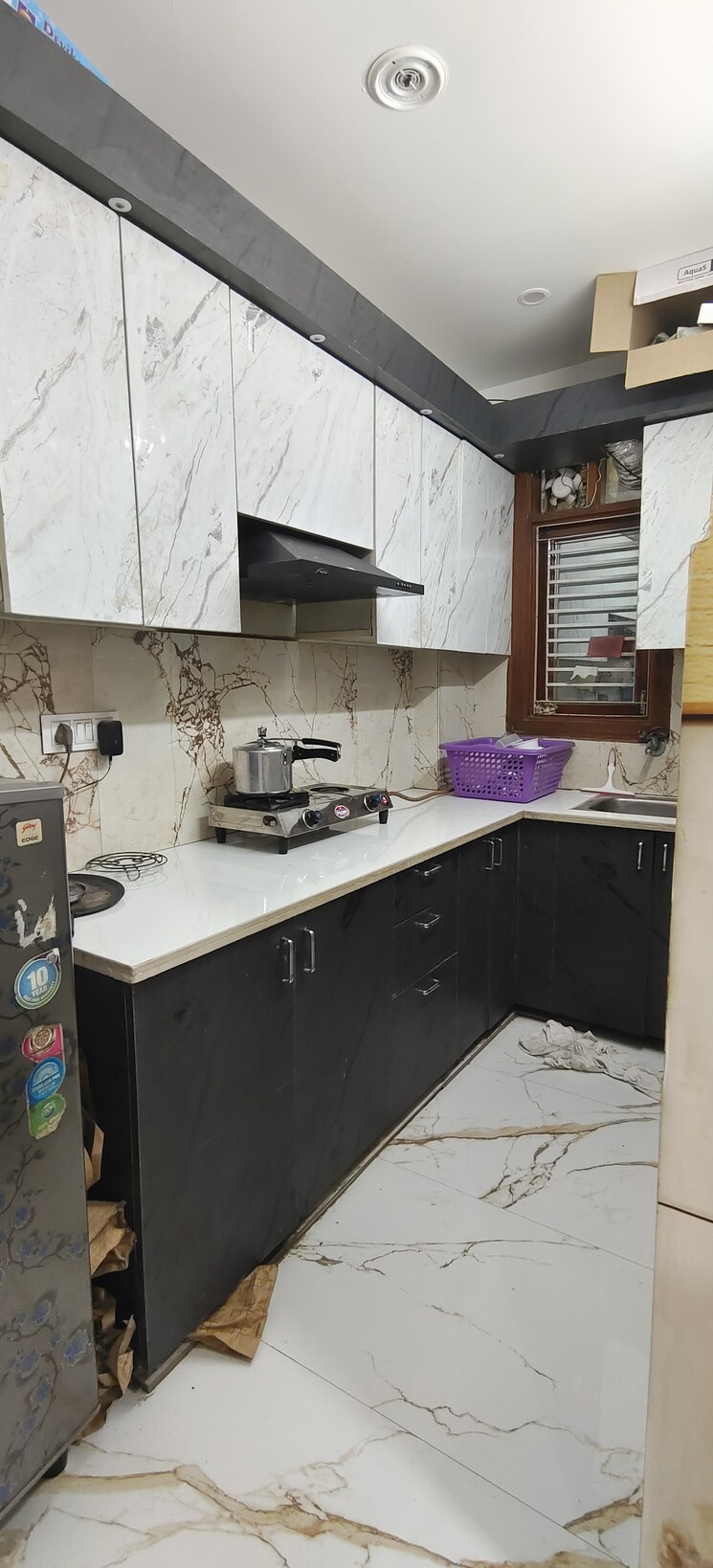 Kitchen, dwarka mor 1 Bedroom 400 Sq.Ft. Builder Floor In Dwarka Mor Delhi 9397783