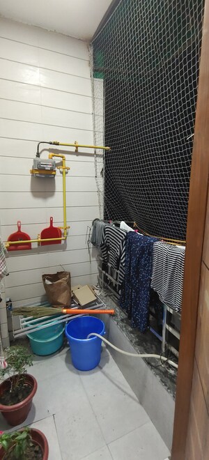 Master Bedroom in 1 BHK Builder Floor at Dwarka Mor – for Rent