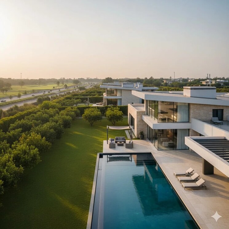 Swimming Pool, manesar  1 Acre Plot In Manesar Gurgaon 9397788