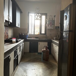 Kitchen in 4 BHK Builder Floor at OM Builder Floors, Sector 43 – for Rent