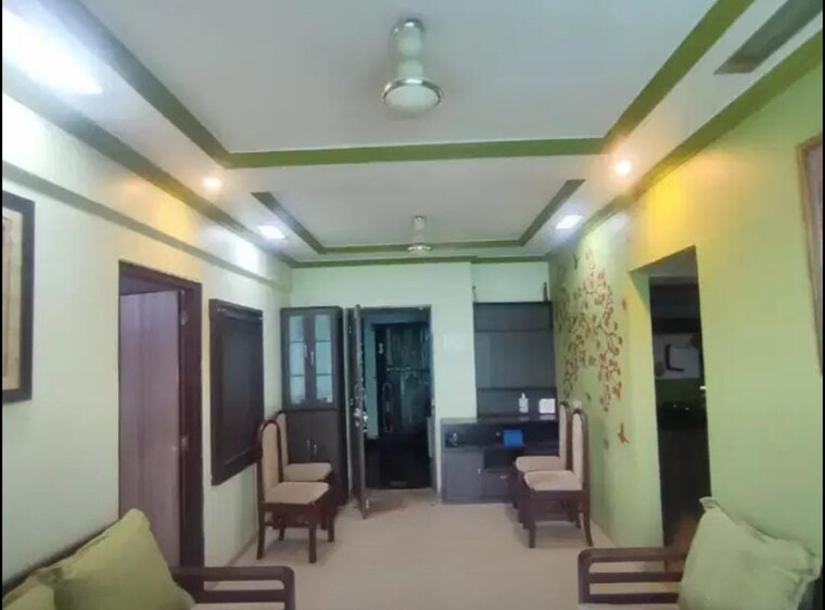 Living Room, tulsi-sagar 3 Bedroom 1885 Sq.Ft. Apartment In Nerul Navi Mumbai 9397869