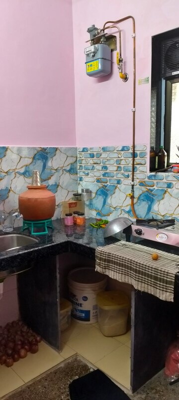 Master Bedroom in 1 RK Apartment at Sector 10 Nerul – for Rent